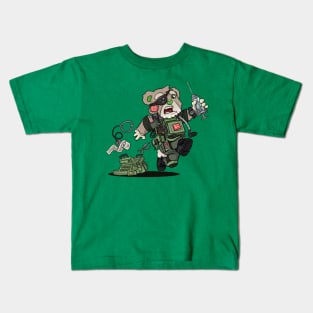 PATCHES (OD Green) Kids T-Shirt